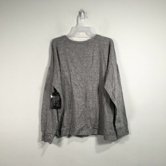 Sideline Oklahoma State Long Sleeve Ravine Slounge Wear, Women's Size L - Grey - Picture 2 of 9